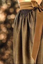 Dirndl apron LOUISE Paisley/Bronze