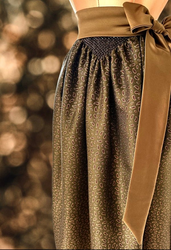 Dirndlschürze LOUISE Paisley/Bronze