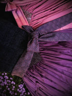 ADELE Dirndl Apron Plum/Dark Purple 