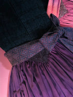 ADELE Dirndl Apron Plum/Dark Purple 