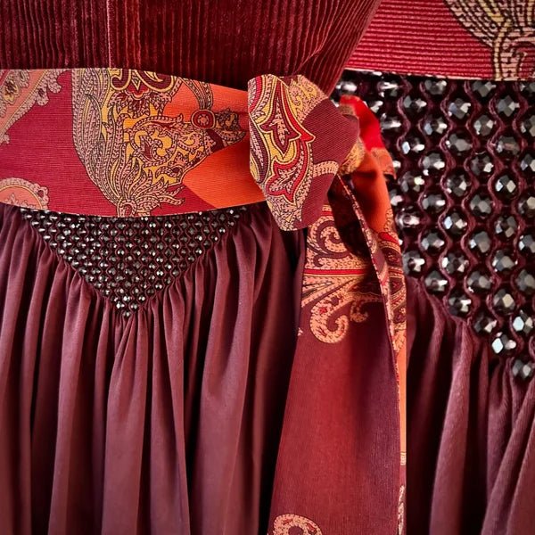 Dirndlschürze ADELE Bordeaux