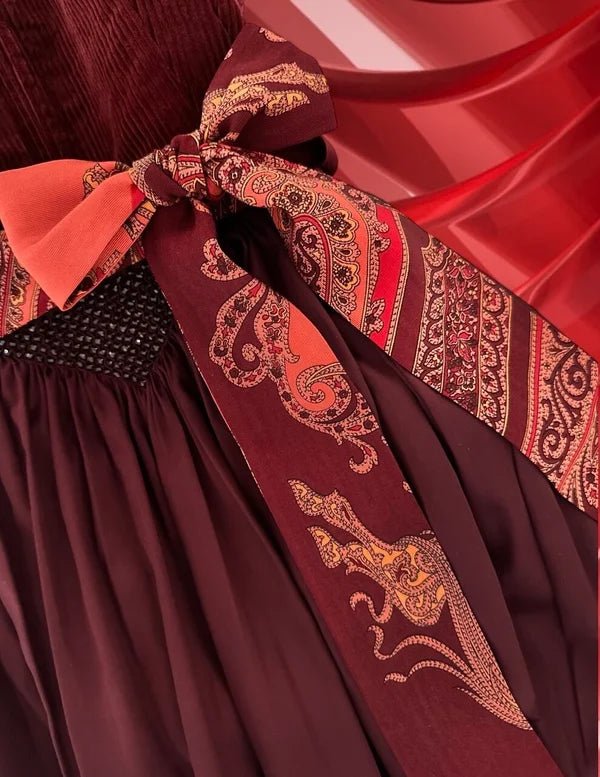 Dirndlschürze ADELE Bordeaux